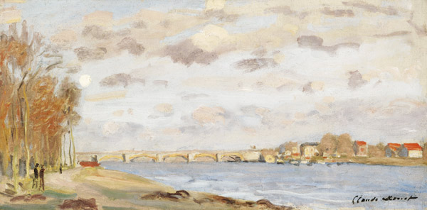 The Seine at Argenteuil à Claude Monet