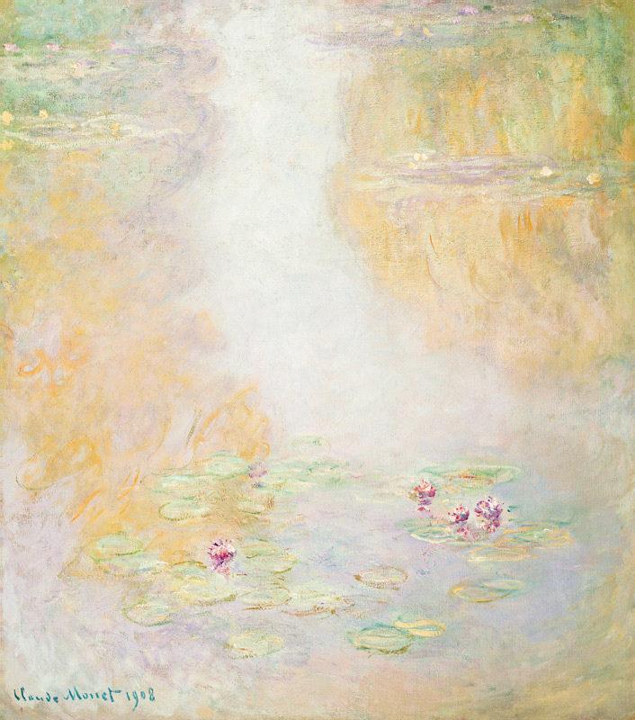 Water Lilies, Giverny à Claude Monet