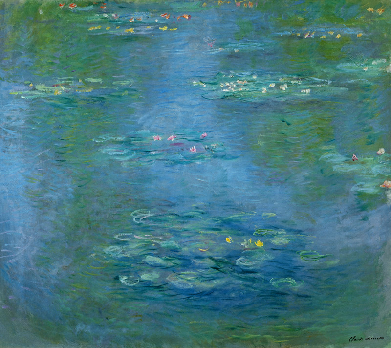 Nénuphars à Claude Monet