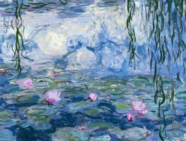 Waterlilies, 1916-19 (detail of 161015) à Claude Monet