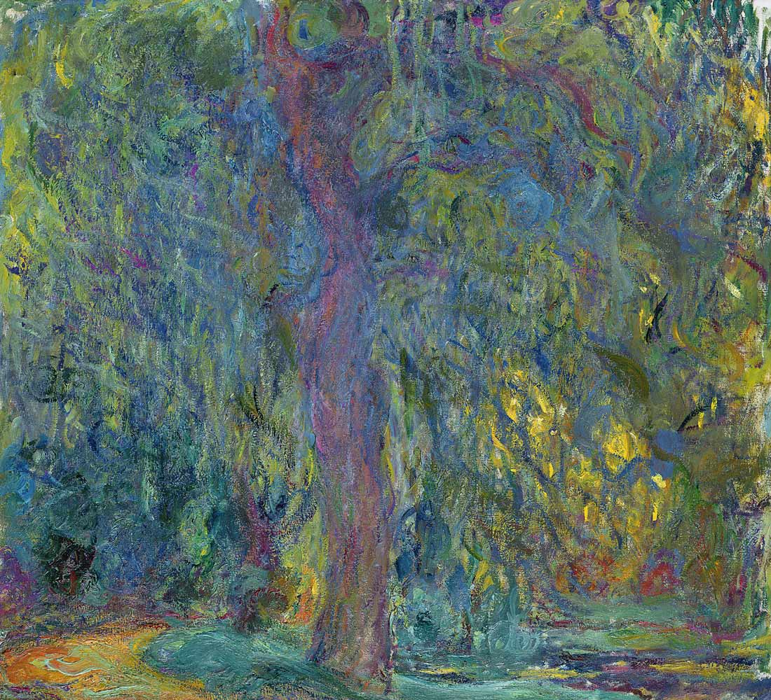 Weeping Willow à Claude Monet