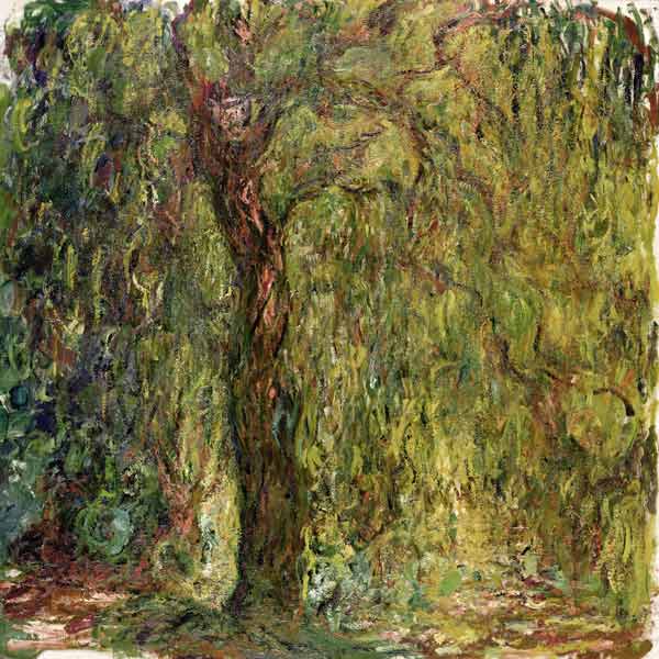 Weeping Willow à Claude Monet