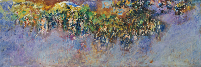 Glycines à Claude Monet