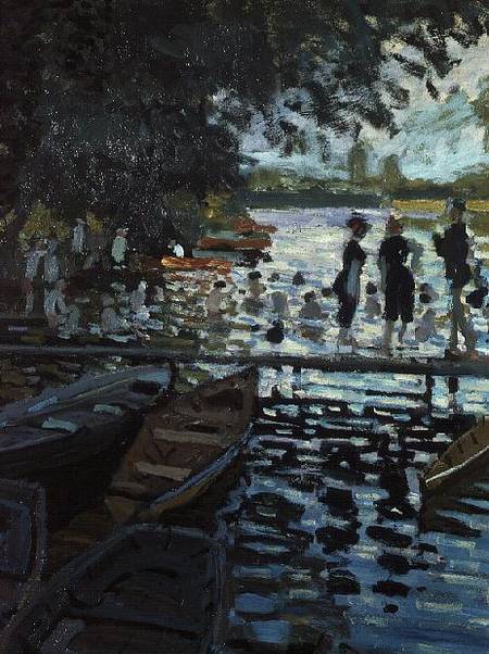 Bathers at La Grenouillere à Claude Monet