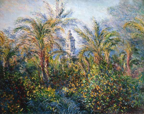 Garden in Bordighera, Impression of Morning à Claude Monet