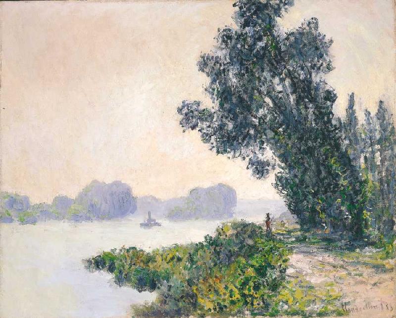 Le Chemin de Halage à Granval à Claude Monet