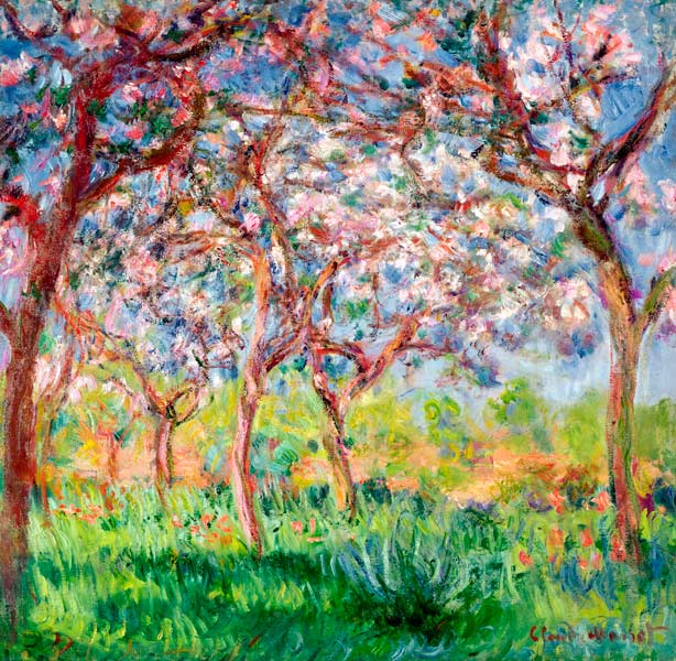 Printemps a Giverny à Claude Monet