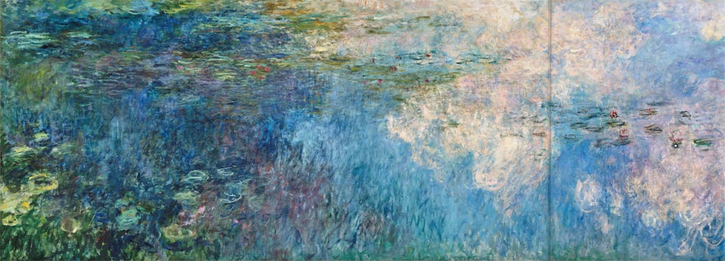Nymphéas, panneau C II à Claude Monet