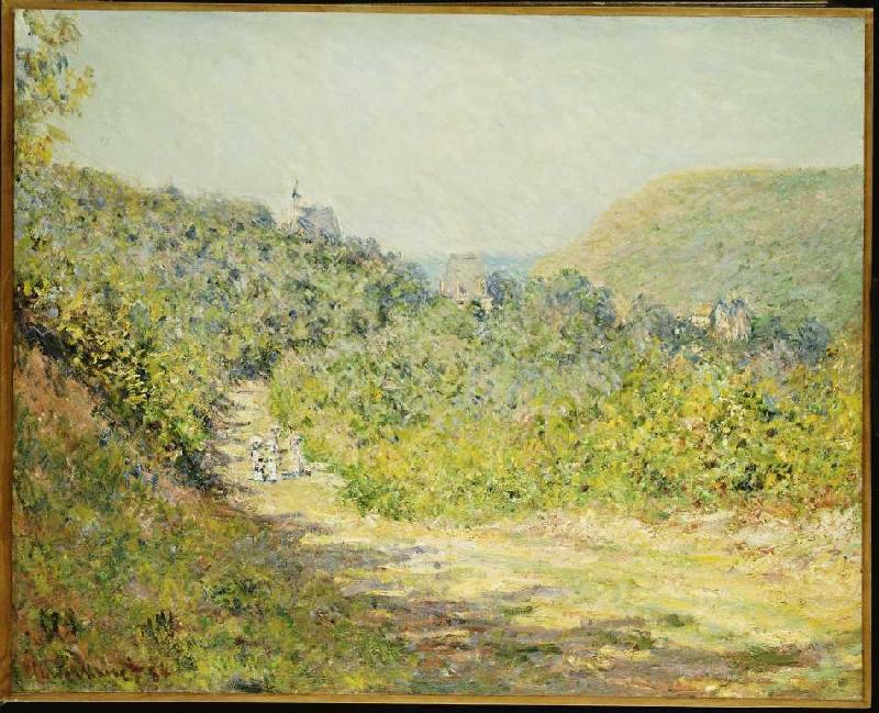Petites Dalles. à Claude Monet