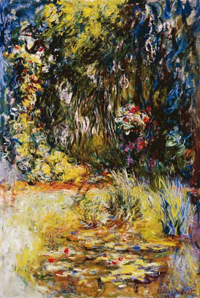 Corner of a Pond with Waterlilies à Claude Monet