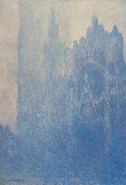 Rouen Cathedral, Foggy Weather à Claude Monet