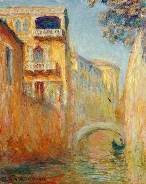 Venice - Rio de Santa Salute à Claude Monet