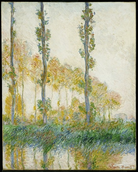 The Three Trees, Autumn à Claude Monet