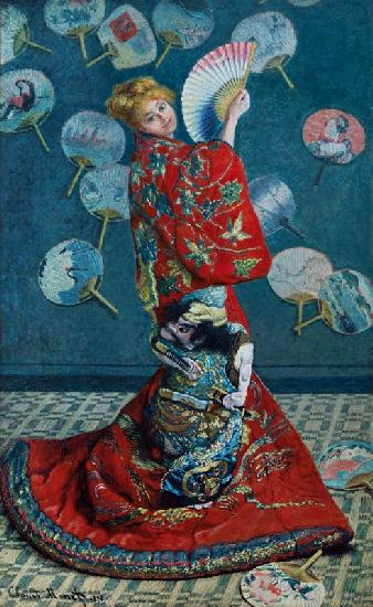Madame Monet en kimono (La Japonaise)