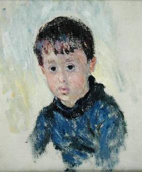 Michel Monet (1878-1966) en chandail bleu