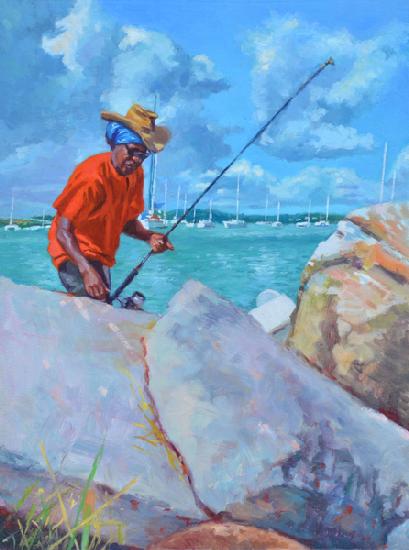 Red Fisherman