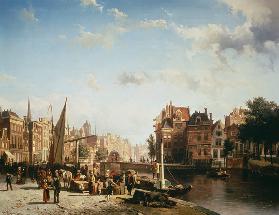 Amsterdam, Rokin et Langebrugsteeg