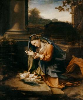 Marie, l'enfant priant