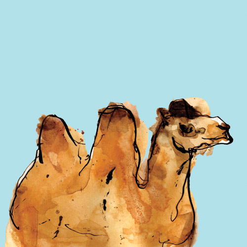 Horizontal Camel à Louise Cunningham