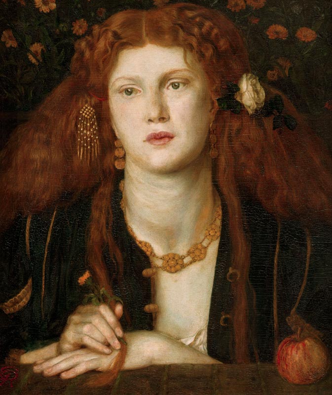 D.G.Rossetti / Bocca Bacciata / 1859 à Dante Gabriel Rossetti