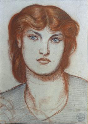 D.G.Rossetti / Study for Regina Cordium