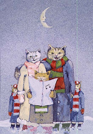 Caroling Cats  à David  Cooke
