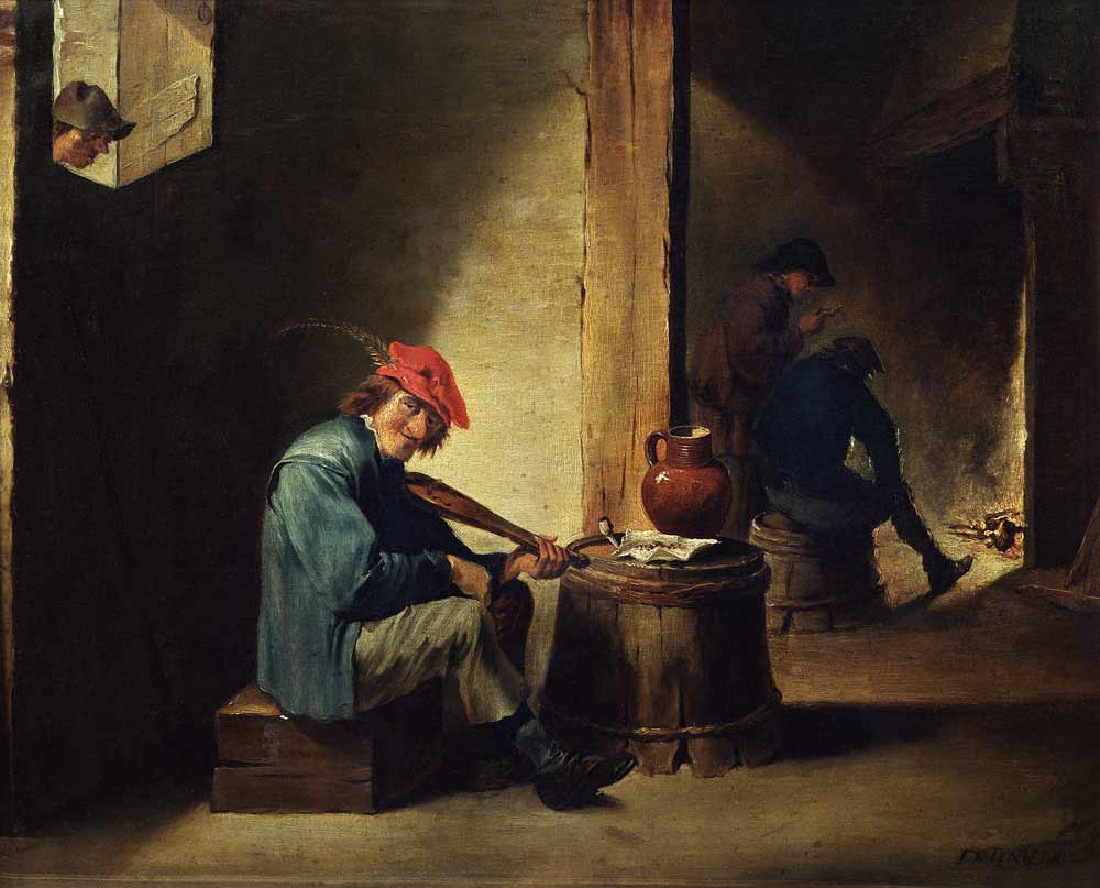 A musician à David Teniers