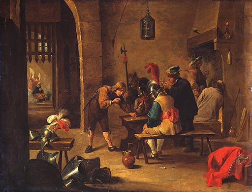 Die Befreiung Petri aus dem Gefaengnis à David Teniers