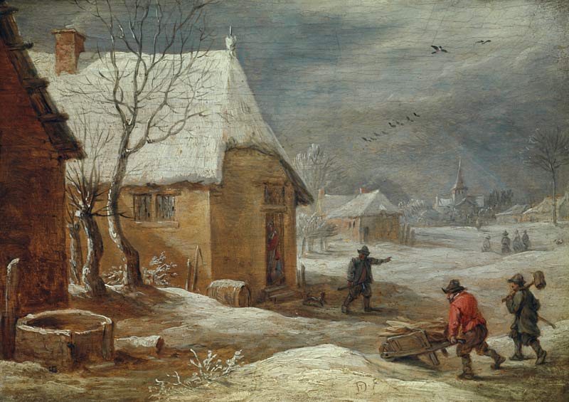 David Teniers d.J., Winter à David Teniers