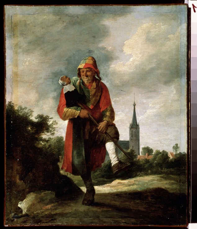 A fool à David Teniers