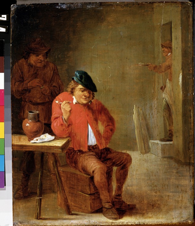 A smoker à David Teniers