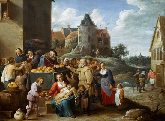 The Seven Acts of Mercy à David Teniers