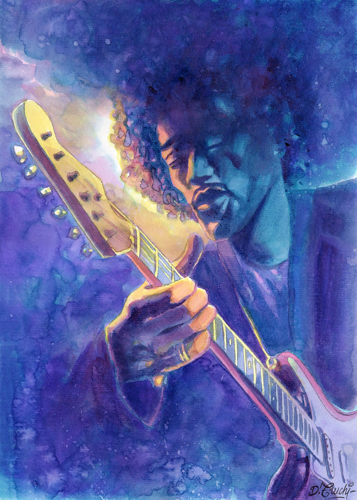Jimi Hendrix - 5 à Denis Truchi