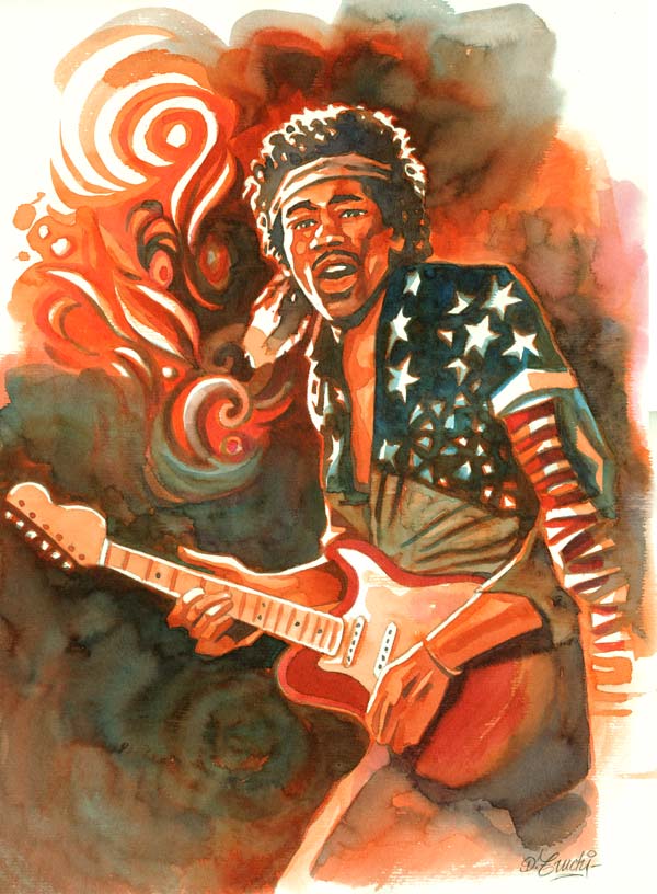 Jimi Hendrix - 3 à Denis Truchi