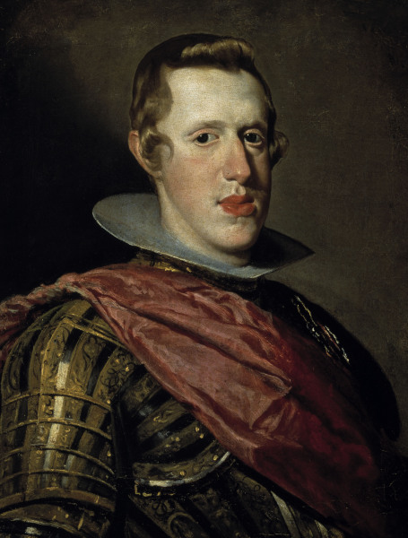 Philip IV of Spain / Velasquez à Diego Rodriguez de Silva y Velásquez