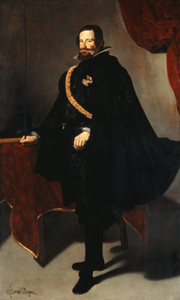 Olivares / Portrait / Velázquez à Diego Rodriguez de Silva y Velásquez