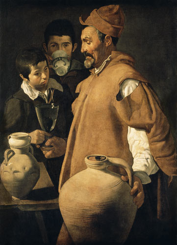 Le vendeur d'eau de Seville à Diego Rodriguez de Silva y Velásquez