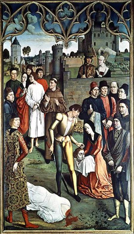 The Justice of the Emperor Otto: The Execution of the Innocent Man à Dieric Bouts l'Ancien