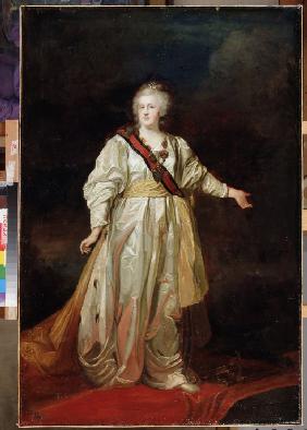 Portrait of Empress Catherine II (1729-1796)