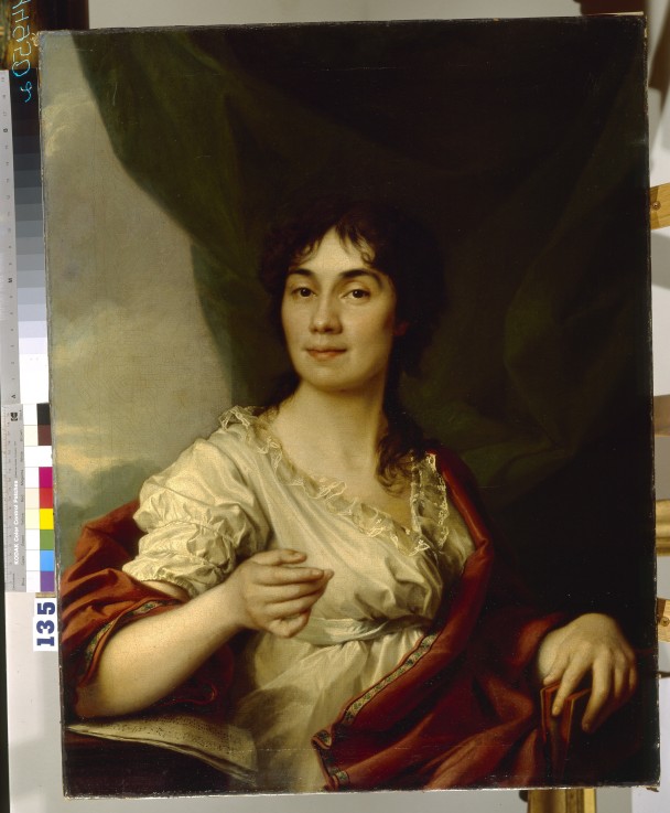 Portrait of Countess Anna Stepanovna Protasova (1745–1826) à Dimitrij Grigorjewitsch Lewizkij