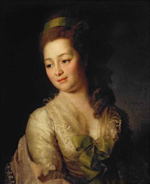 Portrait of Maria Dyakova à Dimitrij Grigorjewitsch Lewizkij