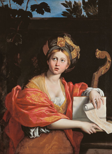 Domenichino / Cumaean Sibyl / c.1616 à Domenichino (alias Domenico Zampieri)