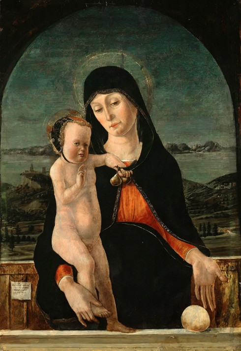 Virgin with Child à Domenico Morone