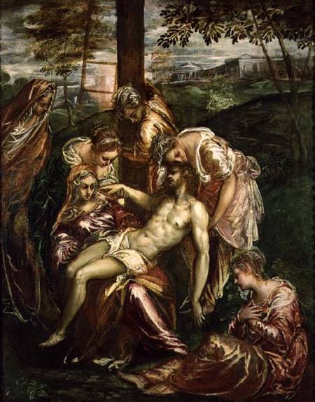 Descent from the Cross à Domenico Tintoretto