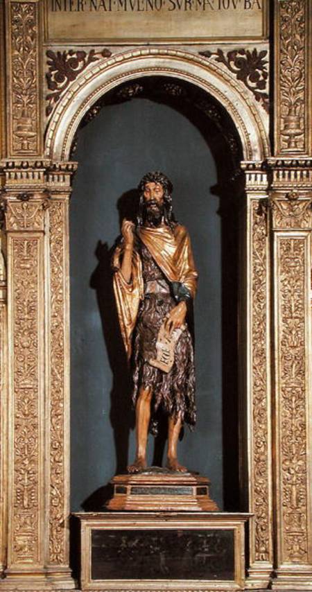 Saint John the Baptist à Donatello