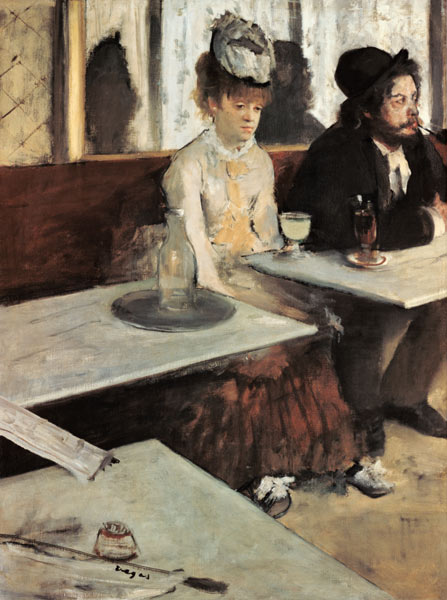 Absinth à Edgar Degas