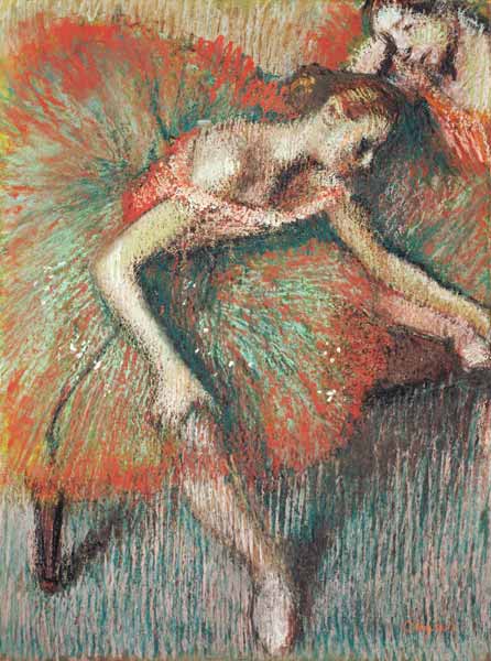 Danseuse assise à Edgar Degas