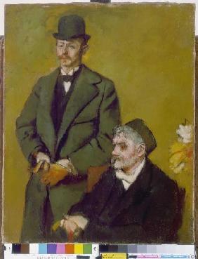 portrait de MM. Henri et Alexis Rouart.