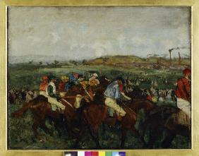 E.Degas / Course de gentlemen...1862