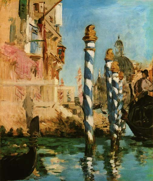 grand Canal à Venise à Edouard Manet
